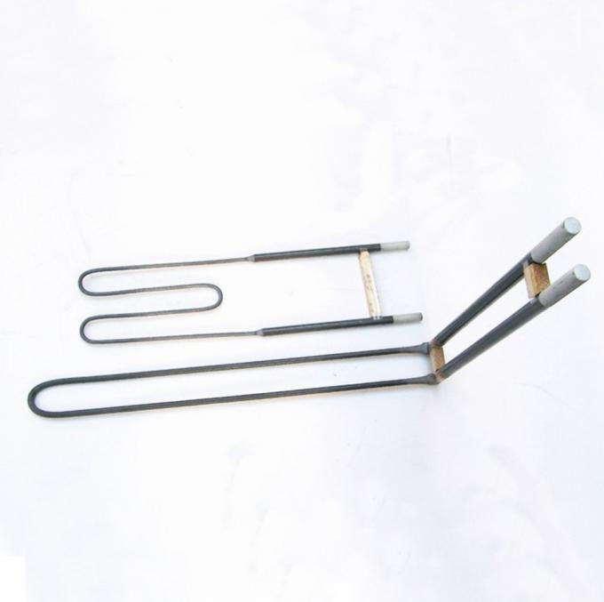 Molibden Disilikit Elektrik Isıtma Elementi Düz U W Tipi Mosi2 Fırın Isıtması 0