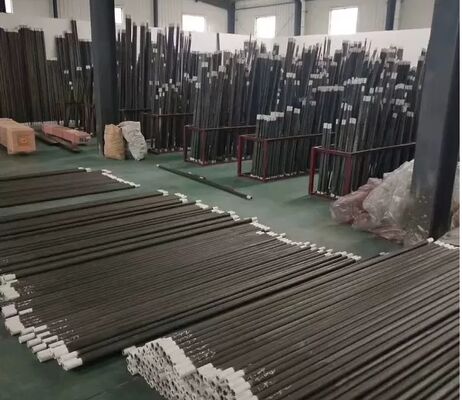 Endüstriyel fırınlar için 1500°C maksimum çalışma sıcaklığı, korozyona dayanıklı ve yüksek termal verimliliğe sahip SiC ısıtma elementi