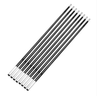 Sic direnci ED Tipi Sic Ocak için ısıtıcı elemanlar 1450°C