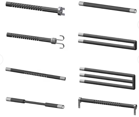 1400C 1500C Endüstriyel silikon karbür silikon ısıtıcı fırın ve fırınlar için ısıtıcı eleman