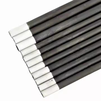 U W I Tipi Yüksek sıcaklıklı SIC ısıtıcı fırın için silikon karbid ısıtıcı eleman çubuğu