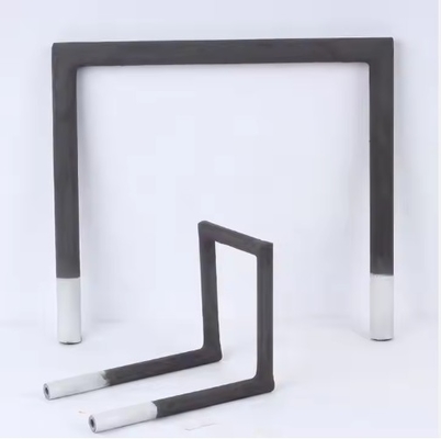 U W I Yüksek sıcaklıklı spiral çubuk tipi sic ısıtıcısı fırın için silikon karbit ısıtıcı eleman
