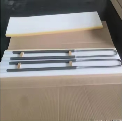 Yüksek saflıklı 1800°C Molibden Disilikit Muffle Fırın Isıtma elemanları