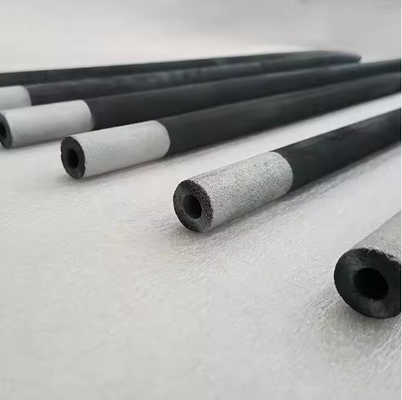 U şeklinde yüksek sıcaklıklı spiral silikon karbür elektrikli ısıtma elemanları Sic ısıtıcı fırın için 1400°C