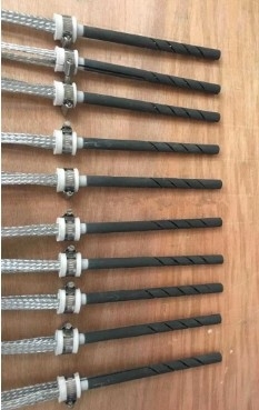 SiC Elektrik Keramik Isıtma Elementi Cam Fırını İçin Sic Isıtma
