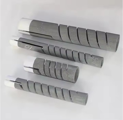 SCR Tipi Çift Spiral Silikon Karbür Sic Isıtma Fırını Isıtma Elementi
