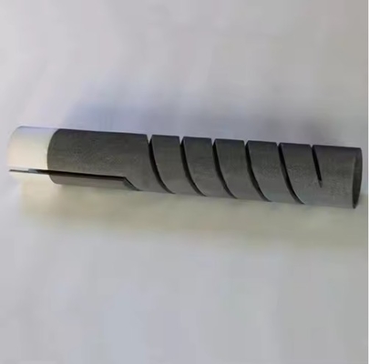 SCR Tipi Çift Spiral Silikon Karbür Sic Isıtma Fırını Isıtma Elementi