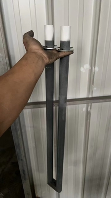 U W I Tipi Yüksek sıcaklıklı SIC ısıtıcı fırın için silikon karbid ısıtıcı elemanlar