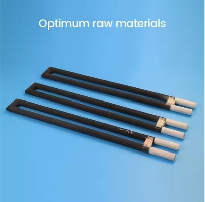 Max.1600°C Endüstriyel elektrikli ısıtma elementi silikon karbür sic Fırın için ısıtıcı
