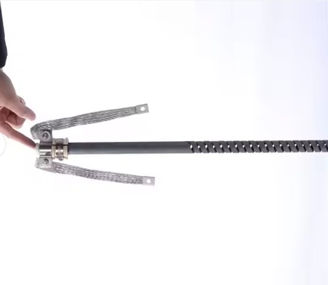 1625°C Scr Tipi Sic Silikon Karbür Isıtma Elemanları Sic Muffle Fabrikası İçin