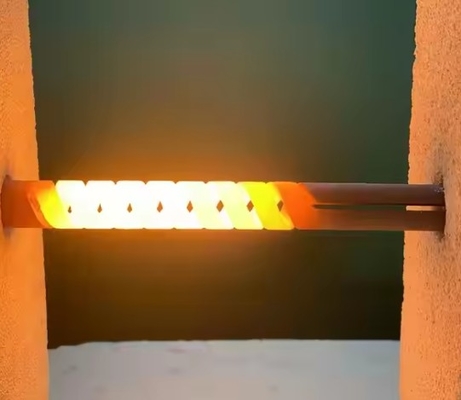 1625°C Scr Tipi Sic Silikon Karbür Isıtma Elemanları Sic Muffle Fabrikası İçin