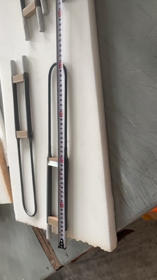 W U Tipi Mosi2 Isıtma Elemeleri Elektrikli fırın Mosi2 Isıtma