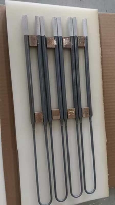 W U Tipi Mosi2 Isıtma Elemeleri Elektrikli fırın Mosi2 Isıtma