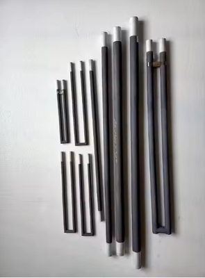 Yeni 1400°C SiC Elektrik boru fırını Su Isıtıcısı U Tipi Dia20mm Isıtma elemanları