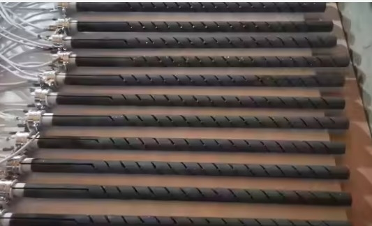Yeni 1400°C SiC Elektrik boru fırını Su Isıtıcısı U Tipi Dia20mm Isıtma elemanları
