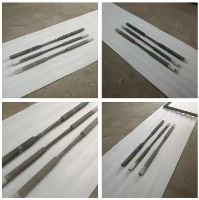 1500°C Yüksek Sıcaklıklı SiC Isıtma Elementi DB Tipi Silikon Karbon Isıtma Seramik için