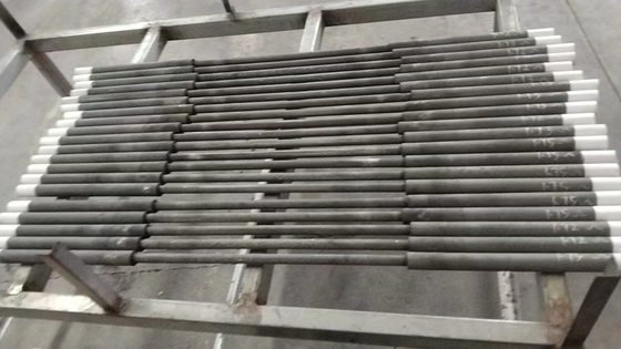 U W I Yüksek sıcaklıklı spiral çubuk tipi sic ısıtıcısı fırın için silikon karbit ısıtıcı eleman