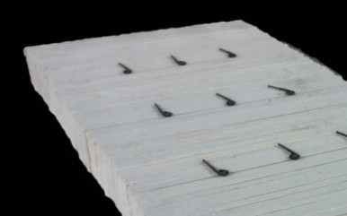 Korozyona dayanıklı kompozit lifden prefabrik bloklar