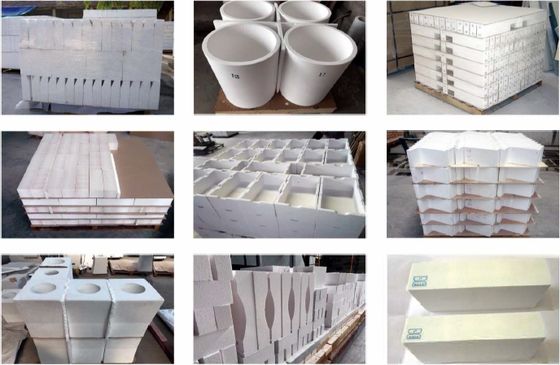 Endüstriyel Fırınlar için Yüksek Saflıkta Korundum Seramik Parçaları