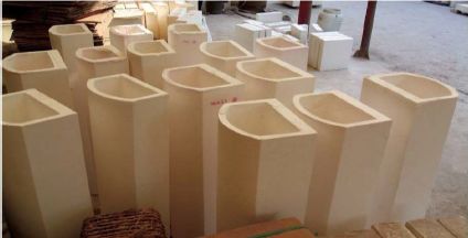 Endüstriyel Fırınlar için Yüksek Saflıkta Korundum Seramik Parçaları