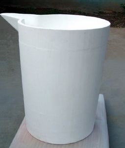 Endüstriyel Uygulamalar için Ergitilmiş Silika Seramik Parçaları