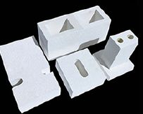 Alumina hollow ball brick