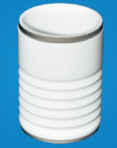 Çekim dayanıklılığı > 20,000 psi ve Helium Sızıntı Hızı < 10-9 cc/sec olan özel metalize seramik halka