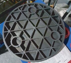 Endüstriyel uygulamalar için olağanüstü erozyon direnci ve düşük termal genişleme ile yüksek termal iletkenlik silikon karbid plaka