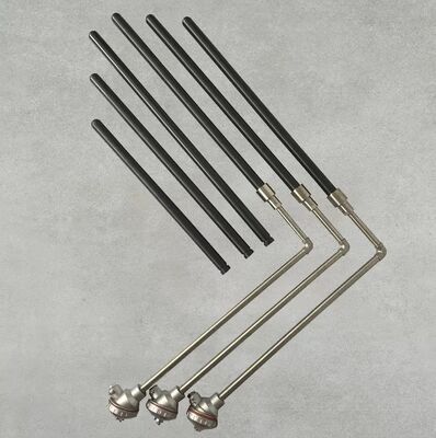 Endüstriyel fırınlar için 1500°C maksimum çalışma sıcaklığı, korozyona dayanıklı ve yüksek termal verimliliğe sahip SiC ısıtma elementi