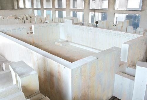 3.1g/Cm3 Alümina Zirkonya Silika AZS Cam Fırınları İçin Tuğlalar