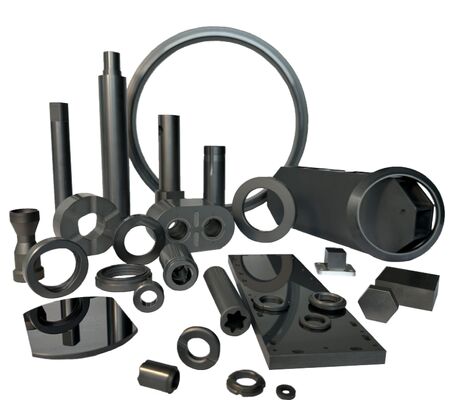 Yüksek sıcaklığa dirençli, korozyona dirençli ve yüksek mekanik dayanıklılığa sahip yüksek performanslı silikon karbid ürünleri